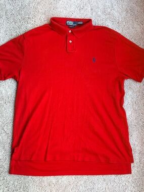 Red Polo Ralph Lauren Shirt